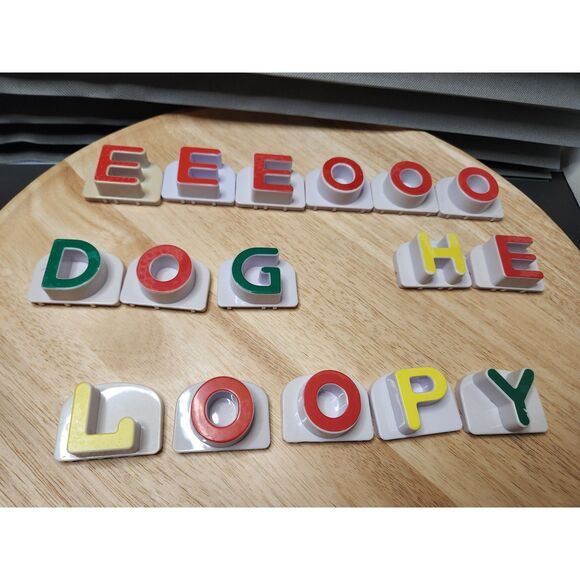 LeapFrog Fridge Phonics Replacement Letters – Magnetic, 2"x1.5" - Picture 2 of 5